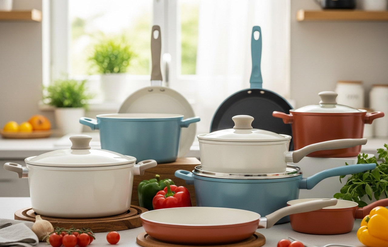 Best Ceramic Cookware Sets: Non-Toxic Options for Healthier Cooking