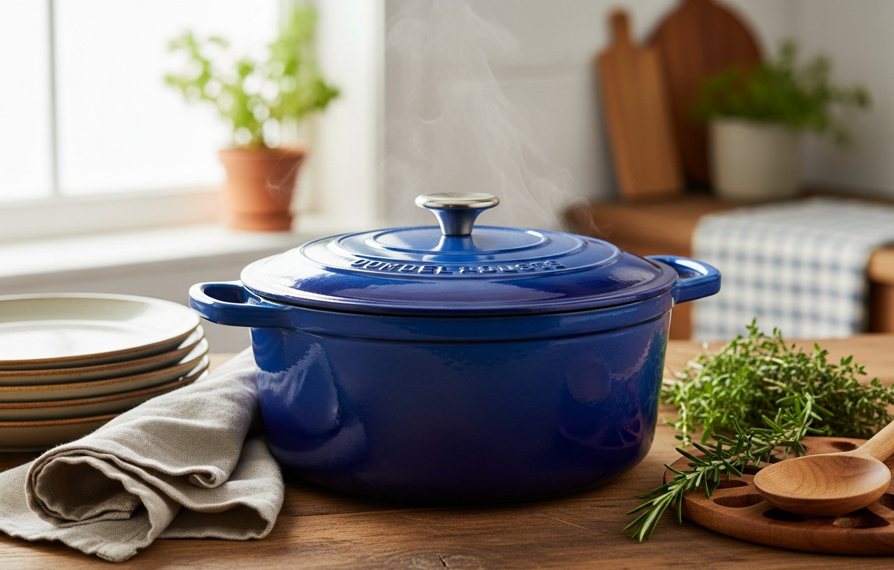 Best Dutch Ovens: Umite Chef Enameled Cast Iron for Braising and Baking