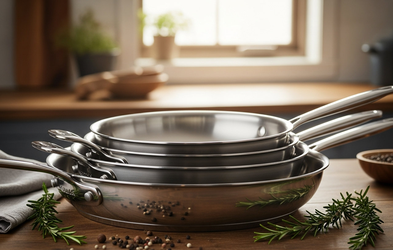 Best Stainless Steel Skillets: No-Stick Cooking Without the Coating