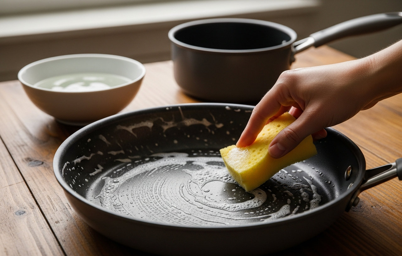 How to Clean Nonstick Pans Without Ruining the Coating