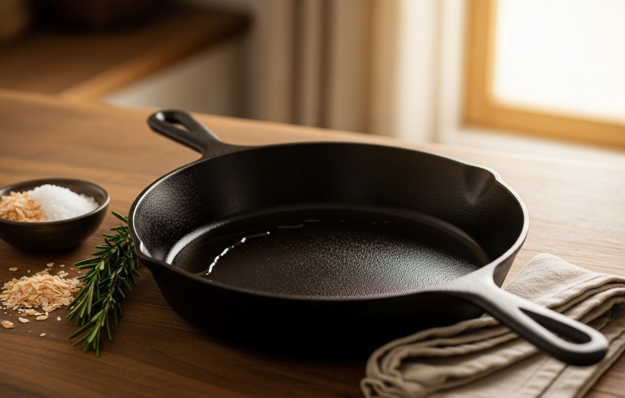 How to Season a Cast Iron Skillet: Build a non stick Surface