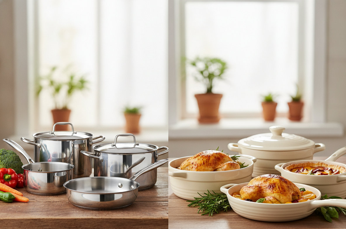 Stainless Steel vs. Ceramic Cookware: Which Is Right For You?